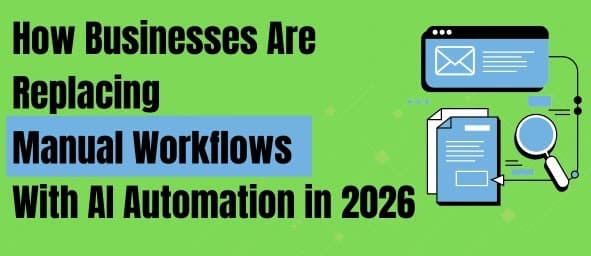 How Businesses Are Replacing Manual Workflows With AI Automation in 2026