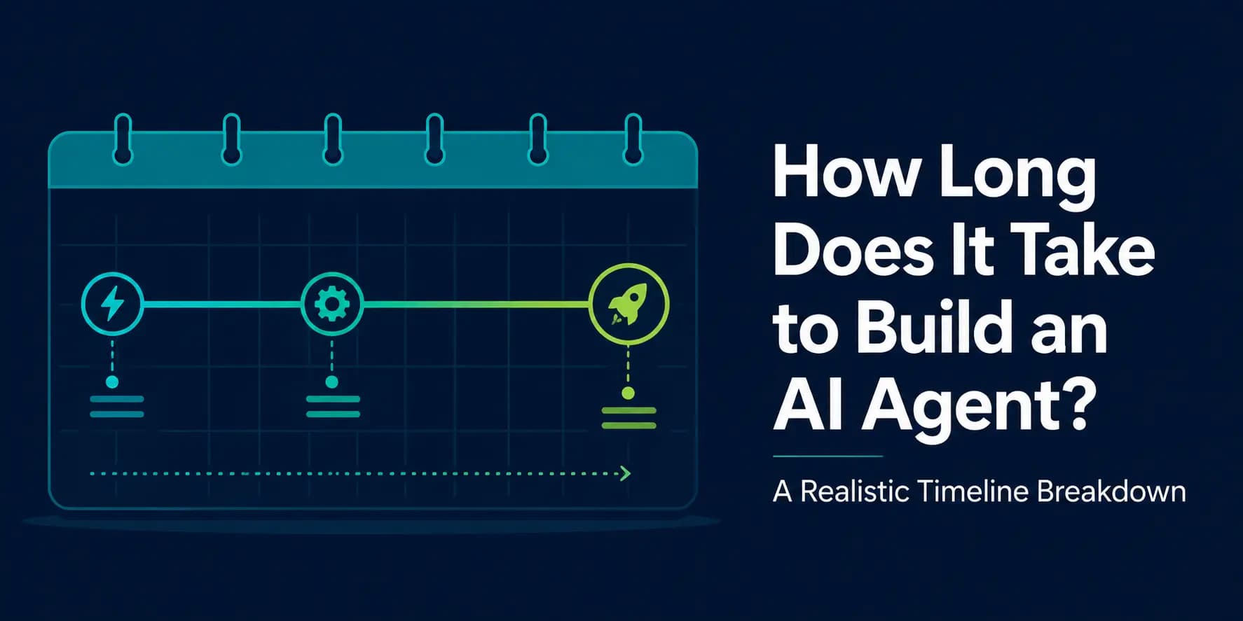 How Long Does It Take to Build an AI Agent? A Realistic Timeline Breakdown How Long Does It Take to Build an AI Agent? A Realistic Timeline Breakdown